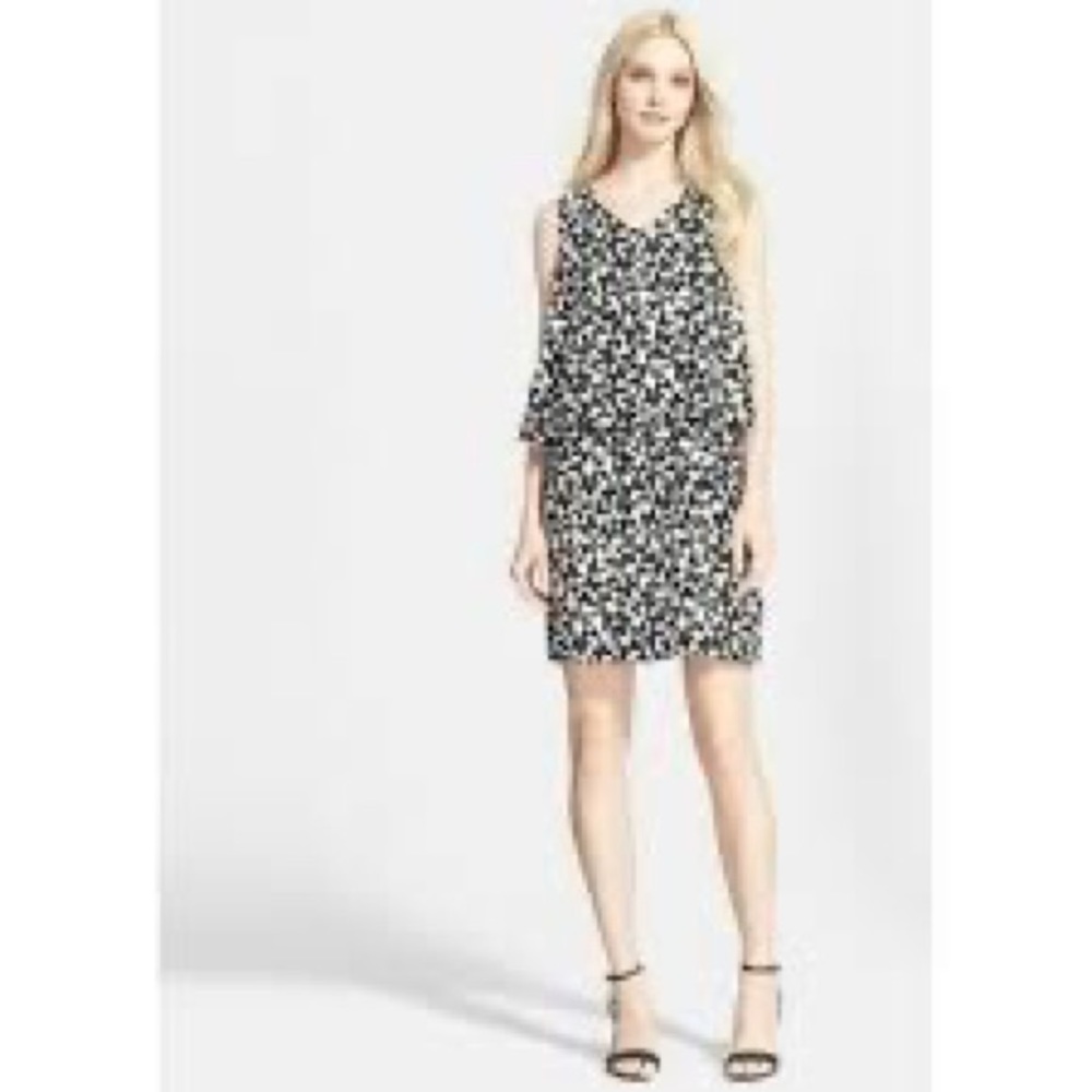 Kate Spade butterfly double layer dress NWT size 0